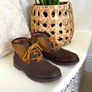 Big Boys UGG Kids Bradley Waterproof Hiking Boots Sz 6 🌟Like NEW!